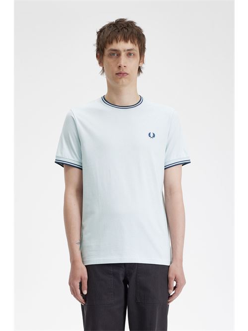 t-shirt bordino Fred Perry | M1588V08